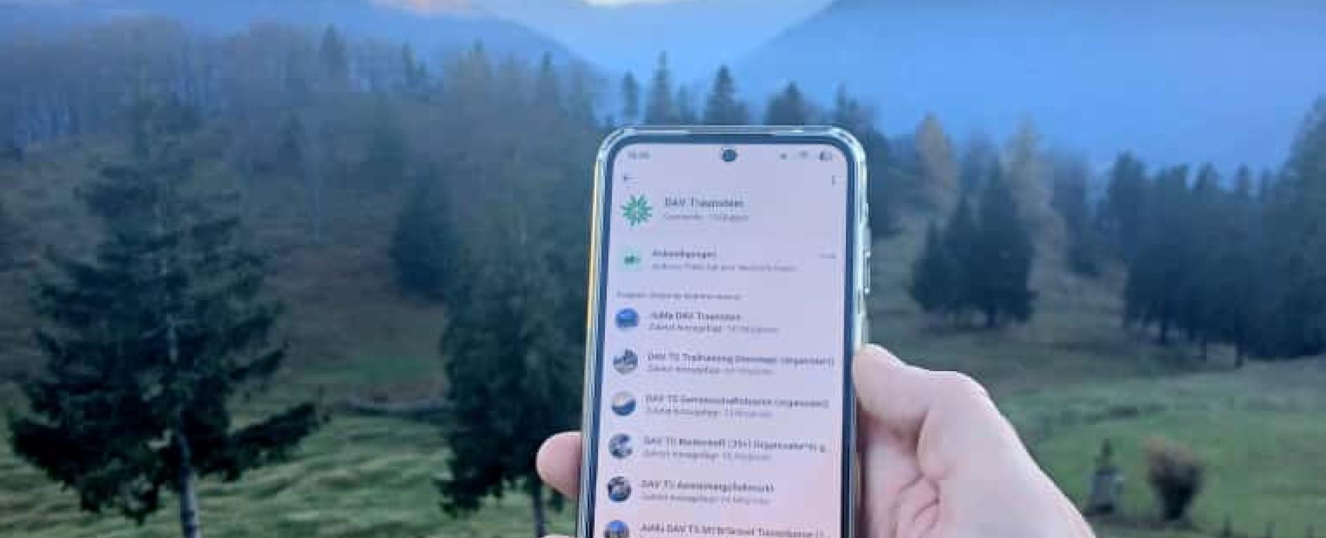Whatsapp Community DAV Traunstein