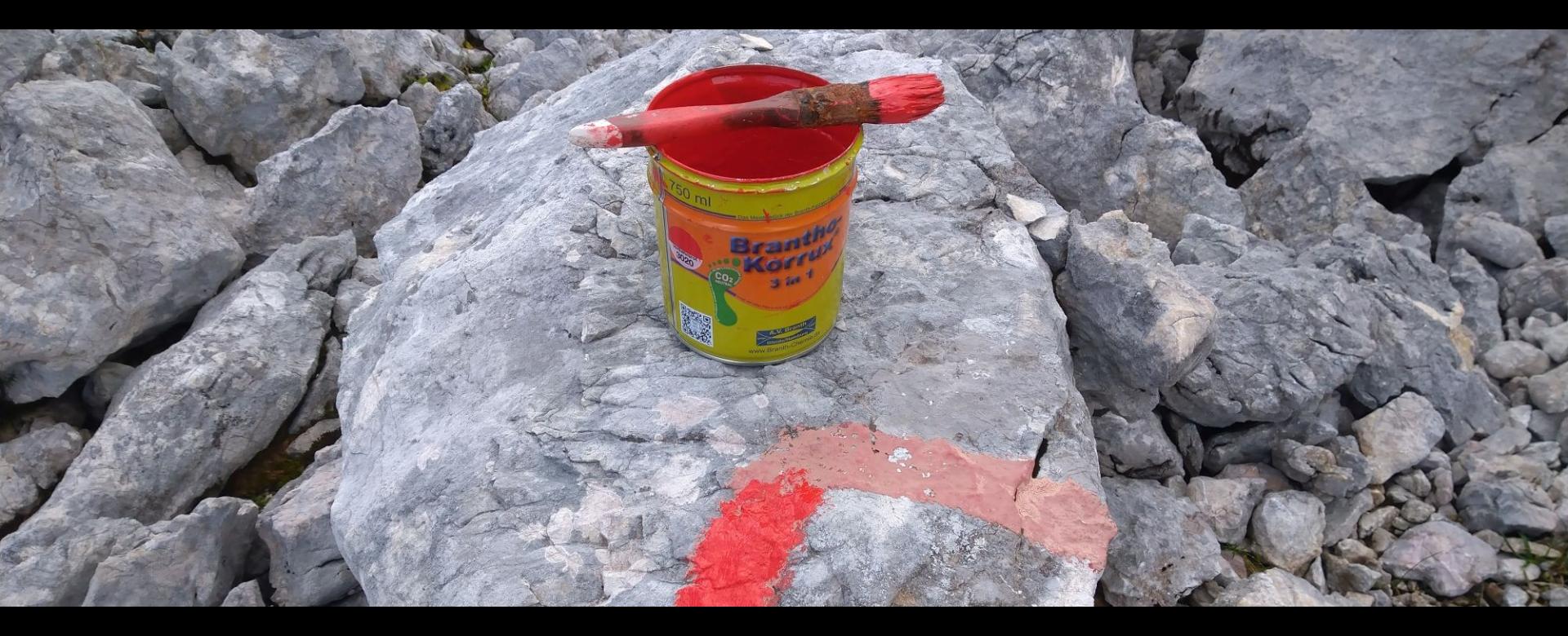 DAV Traunstein Wegmarkierung