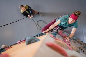 Alpenverein Traunstein - Kletterkurs für Kinder und Jugendliche ab 12 Jahren ©DAV Marisa Koch